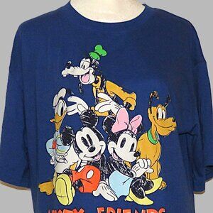 Disney Men's Micky Mouse & Friends Short Sleeve T-Shirt Size S (C215)